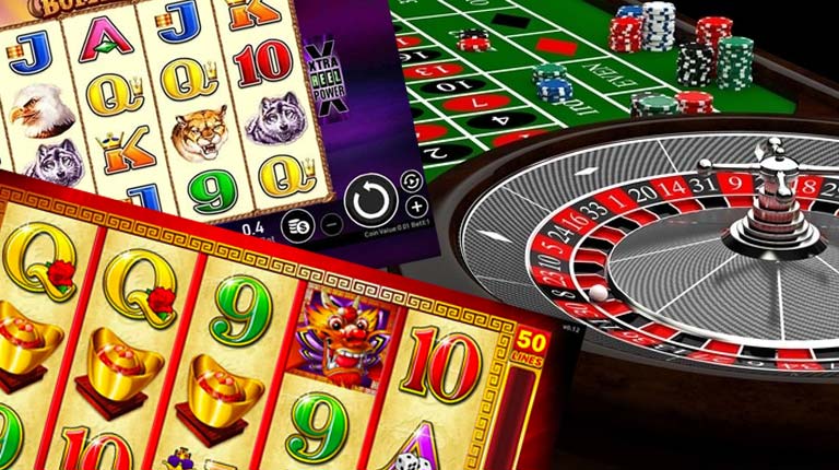 Jeux de casinos en ligne, roulette, machines à sous